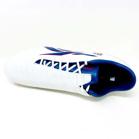 Reebok Chivas Sprint Fit MS White Navy Red Mens Soccer Field Cleats 19 707489 - Picture 4 of 5